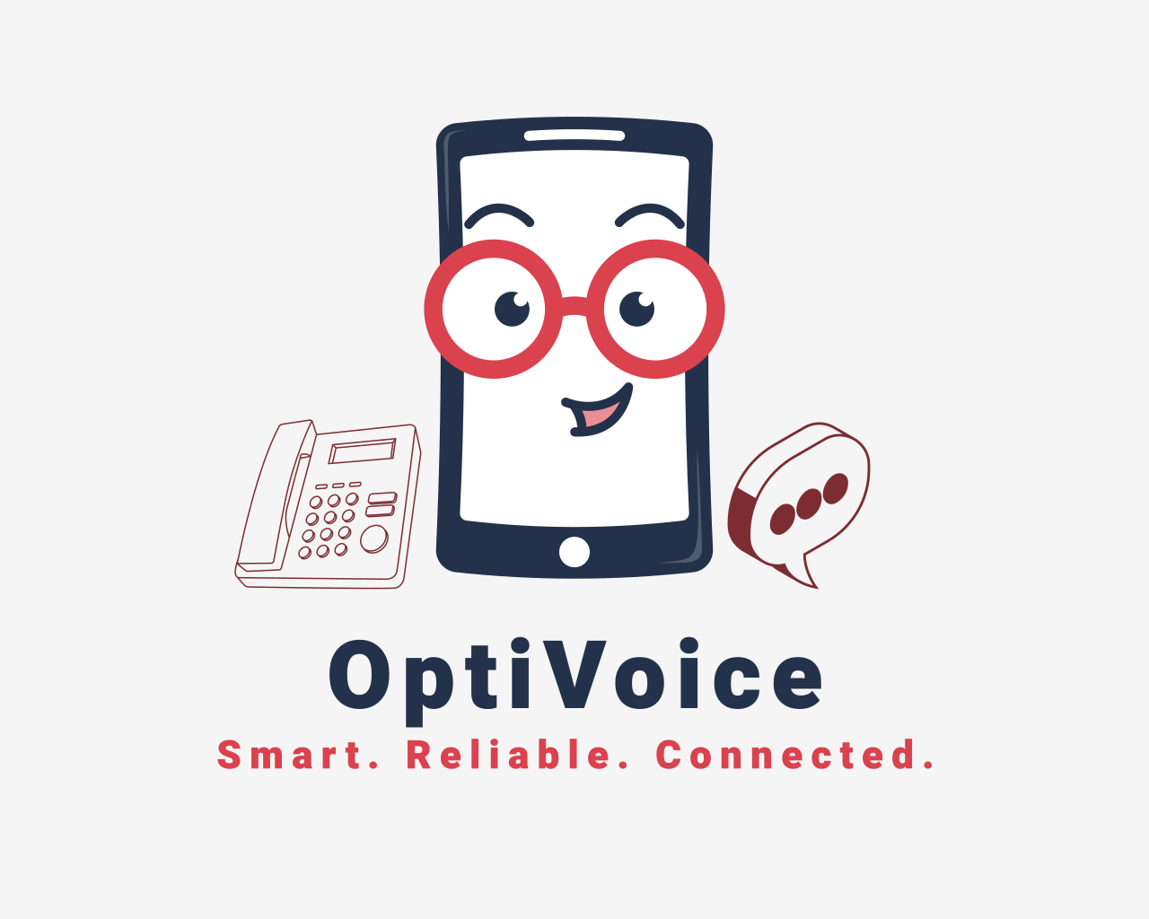 OptiVoice Mascot - VoIP & Business Communications Solutions